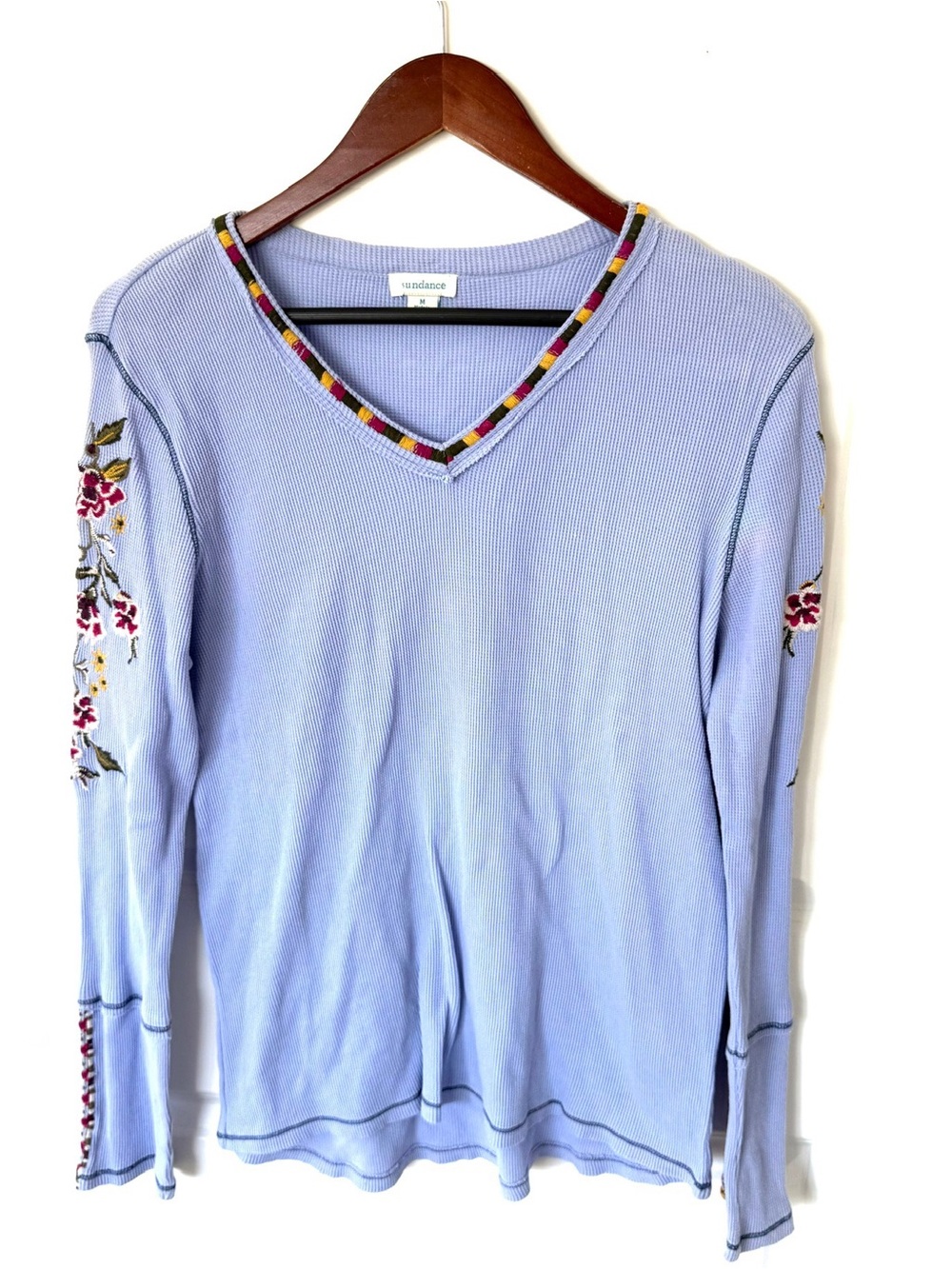 Sundance Floral Embroidered Long Sleeve